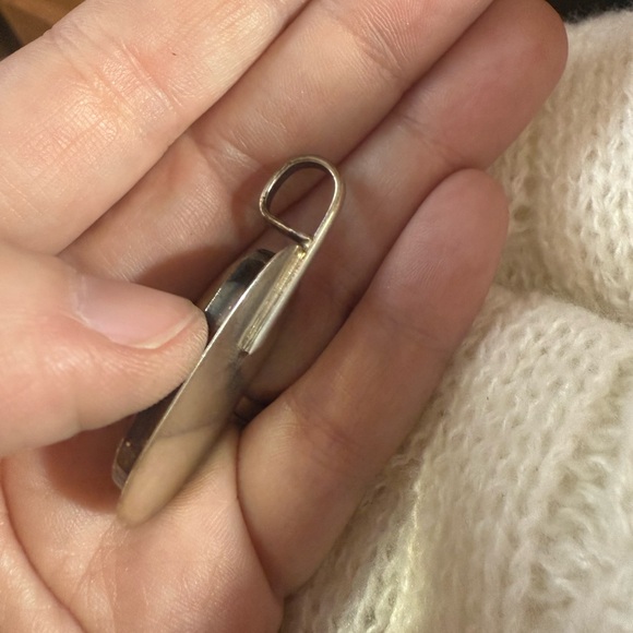 Noreena jasper sterling silver pendant - Picture 4 of 4